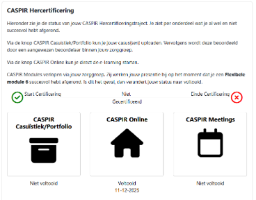 Leeromgeving hercertificering
